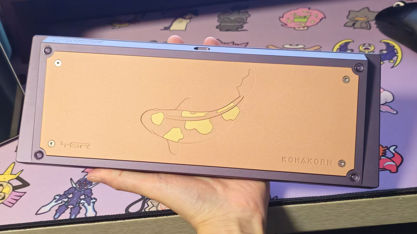 【EzKeeb X Kalam】KalamKorn PC and KohaKorn 【Backplate Only】【Instock】