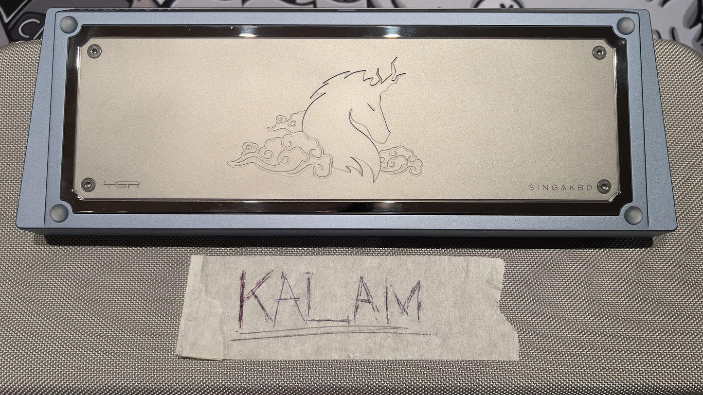【EzKeeb X Kalam】KalamKorn HongKong Version【Backplate Only】【Instock】